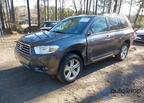 2008 Toyota Highlander Limited из США, поврежденный, VIN JTEES42A682085645